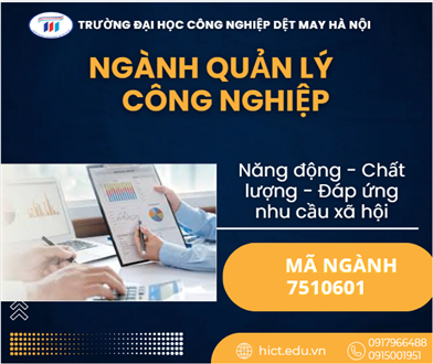 NGÀNH QUẢN LÝ CÔNG NGHIỆP