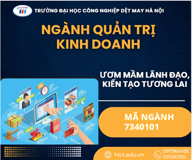 NGÀNH ĐÀO TẠO QUẢN TRỊ KINH DOANH