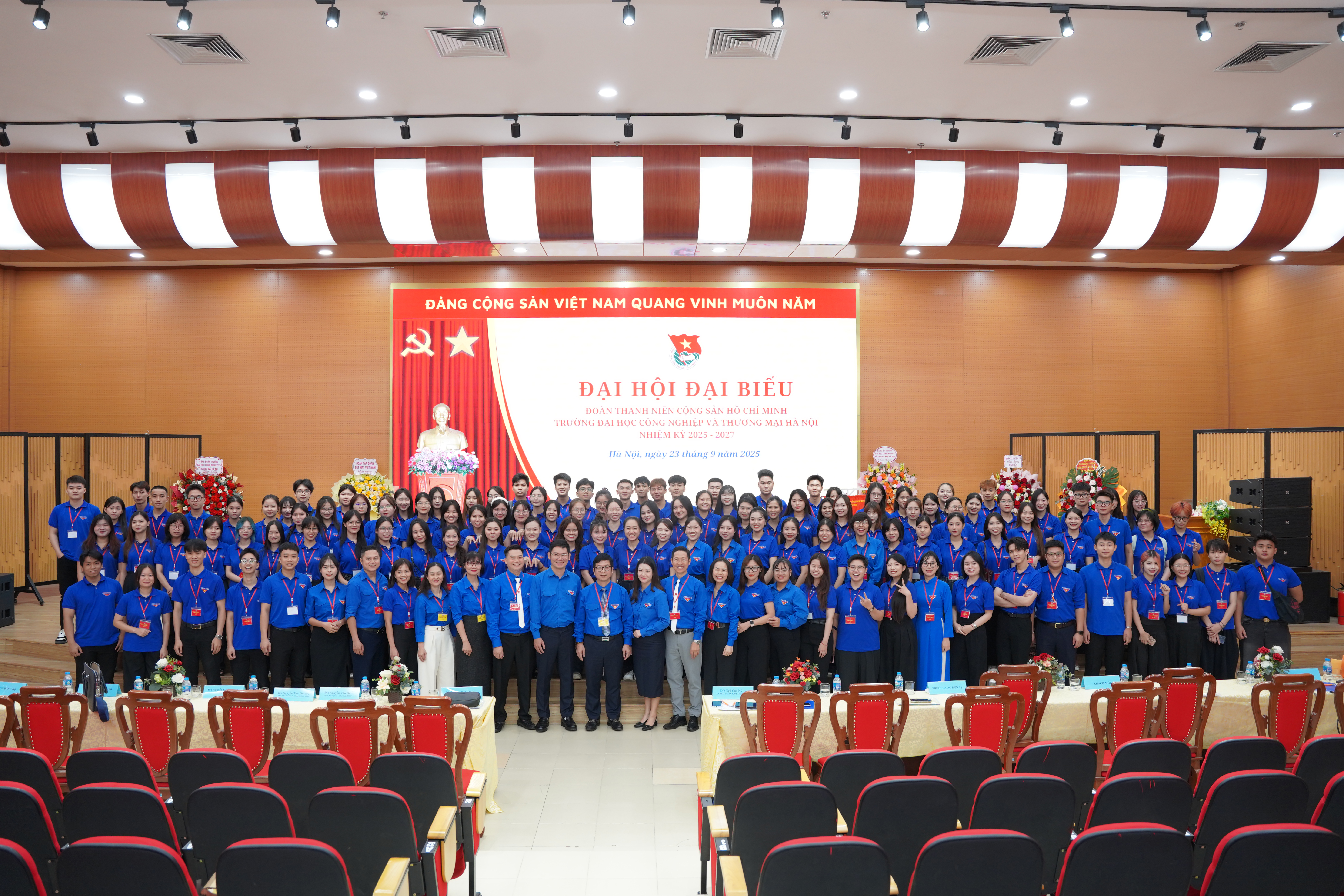 Đại hội Đại biểu Đoàn TNCS HCM Trường Đại học Công nghiệp và Thương Mại Hà Nội lần thứ XXII, nhiệm kỳ  2025-2027