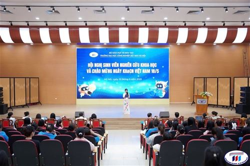 Trường Đại học Công nghiệp Dệt May Hà Nội tổ chức Tuần Sinh viên nghiên cứu khoa học