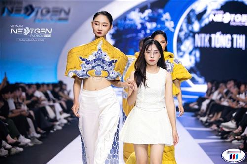 Tống Thị Nhạn - Nữ sinh HTU tài năng tỏa sáng tại Vietnam Next-Gen Fashion Era 1