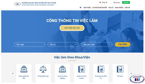 Cổng Thông Tin Việc Làm Sinh Viên - Cánh Cửa Đầu Tiên Dẫn Tới Thành Công