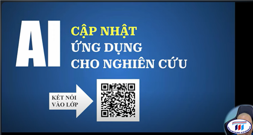 GIẢNG VIÊN KHOA KINH TẾ THAM GIA ĐÀO TẠO TRỰC TUYẾN VỀ CẬP NHẬT AI ỨNG DỤNG TRONG NGHIÊN CỨU