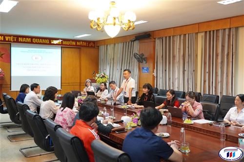 Trường Đại học Công nghiệp Dệt May Hà Nội tổ chức thẩm định chương trình đào tạo ngành Thiết kế đồ họa trình độ Đại học