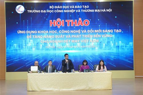 Ứng dụng khoa học công nghệ và đổi mới sáng tạo – Đòn bẩy nâng cao năng suất ngành dệt may Việt Nam