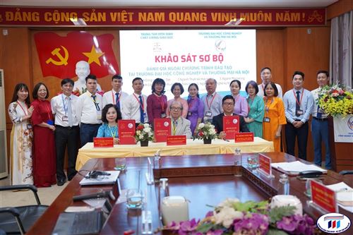 Khảo sát sơ bộ đánh giá ngoài chương trình đào tạo tại trường Đại học Công nghiệp và Thương mại Hà Nội