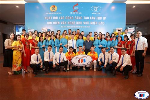 GIẢNG VIÊN KHOA KINH TẾ THAM GIA HỘI DIỄN VĂN NGHỆ NGÀNH DỆT MAY LẦN THỨ NHẤT NĂM 2024 (KHU VỰC MIỀN BẮC)