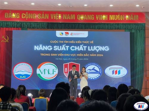 VÒNG THI TOÀN MIỀN BẮC CUỘC THI “TÌM HIỂU KIẾN THỨC VỀ NĂNG SUẤT CHẤT LƯỢNG TRONG SINH VIÊN” NĂM 2024