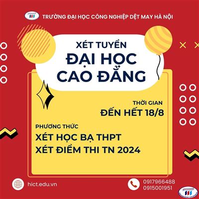 Xét tuyển Đại học, Cao đẳng (đợt 4)