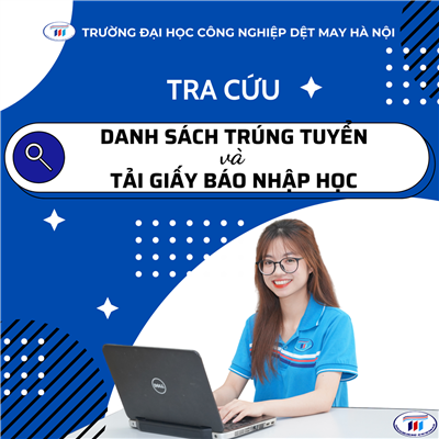 Tra cứu danh sách trúng tuyển và tải giấy báo nhập học