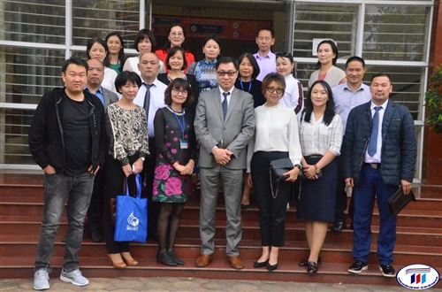 Trường Đại học Công nghiệp Dệt May Hà Nội được chọn là nơi học tập cho sinh viên Mông Cổ
