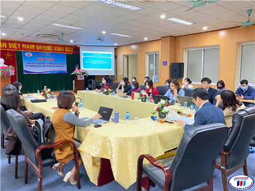 Trường Đại học Công nghiệp Dệt May Hà Nội tổ chức Hội thảo công tác cố vấn học tập trong đào tạo tín chỉ