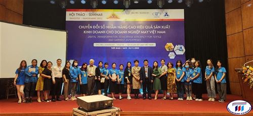 Hội thảo Chuyển đổi số nhằm nâng cao hiệu quả sản xuất kinh doanh cho doanh nghiệp may Việt Nam”