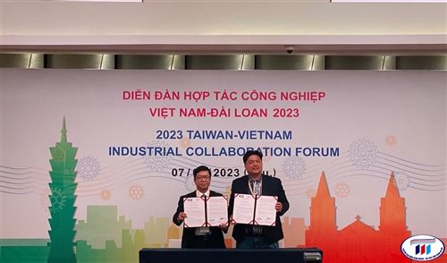 “Diễn đàn Hợp tác Công nghiệp Việt Nam - Đài Loan 2023”: Cơ hội hợp tác cho ngành dệt may và trường ĐH Công nghiệp Dệt May Hà Nội