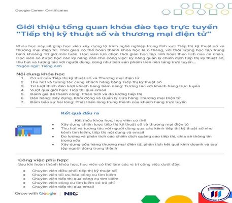 CƠ HỘI NHẬN HỌC BỔNG CHƯƠNG TRÌNH PHÁT TRIỂN NHÂN TÀI SỐ CÙNG NIC x GOOGLE