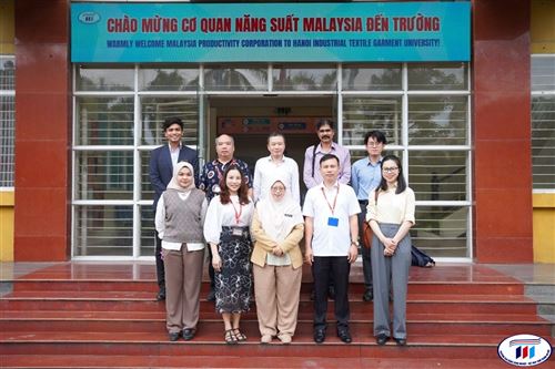 HTU mở rộng hợp tác quốc tế: Tiếp đón Cơ quan Năng suất Malaysia và Tập đoàn Dệt may Guangdong, Trung Quốc
