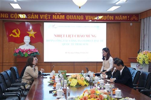 Trường Đại học Công nghiệp và Thương mại Hà Nội làm việc với CTCP Đầu tư quốc tế Thagaco về hợp tác đào tạo nguồn nhân lực