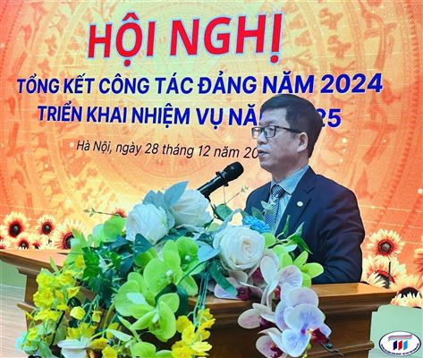 Hội nghị tổng kết công tác Đảng năm 2024 của trường Đại học Công nghiệp Dệt May Hà Nội