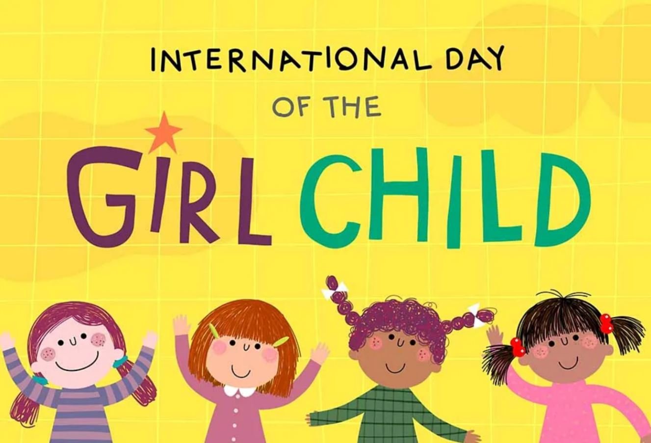Description: chủ đề ngày quốc tế trẻ em gái 