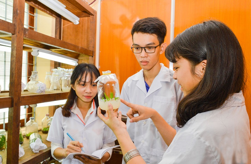 Sinh viên Trường Đại học Tiền Giang với các đề tài, dự án tham gia Cuộc thi “Sinh viên khởi nghiệp” năm 2019. Ảnh: IT