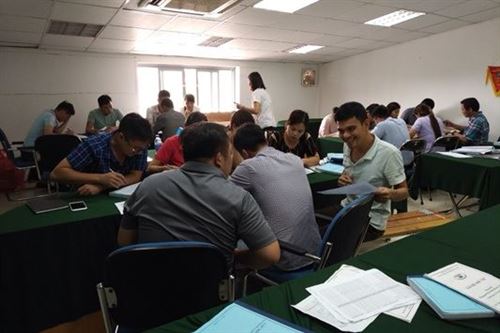 Cán bộ khoa Kinh tế giảng dạy lớp giám đốc tại Hanosimex Nam Đàn - Nghệ An