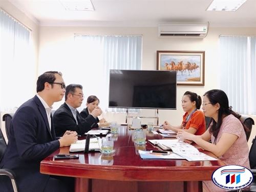 Trường Đại học Công nghiệp Dệt May Hà Nội làm việc với Tập đoàn Avance Holdings, Nhật Bản