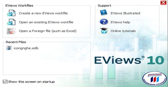 Ứng dụng phần mềm Eview vào hoạt động đánh giá kết quả học tập