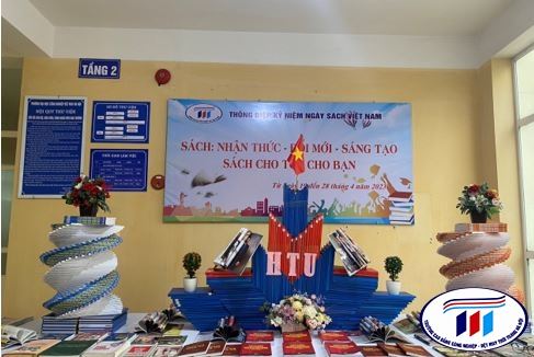 Trường Đại học Công nghiệp Dệt May Hà Nội hưởng ứng Ngày sách Việt Nam năm 2023
