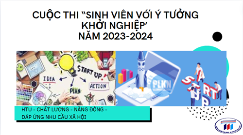 BÙNG NỔ SÁNG TẠO: KẾT QUẢ ẤN TƯỢNG TỪ CUỘC THI Ý TƯỞNG KHỞI NGHIỆP SINH VIÊN KHOA KINH TẾ HTU