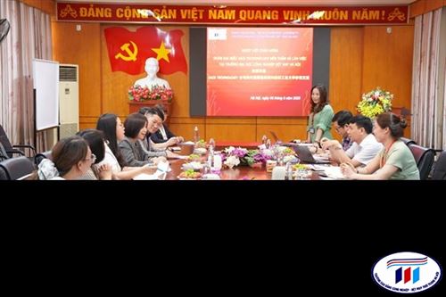 CÔNG TY JACK TECHNOLOGY ĐẾN THĂM VÀ LÀM VIỆC VỚI TRƯỜNG ĐẠI HỌC CÔNG NGHIỆP DỆT MAY HÀ NỘI