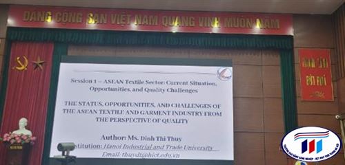 HỘI THẢO “NÂNG CAO NHẬN THỨC VỀ CS HẠ TẦNG CHẤT LƯỢNG QUỐC GIA (QI) CHO NGÀNH DỆT MAY KHU VỰC ASEAN”