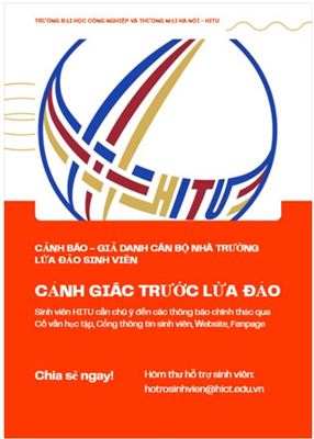 CHUYỂN ĐỔI SỐ GẮN VỚI BẢO ĐẢM AN TOÀN THÔNG TIN SINH VIÊN: CẢNH BÁO THỦ ĐOẠN LỪA ĐẢO GIẢ DANH CÁN BỘ NHÀ TRƯỜNG