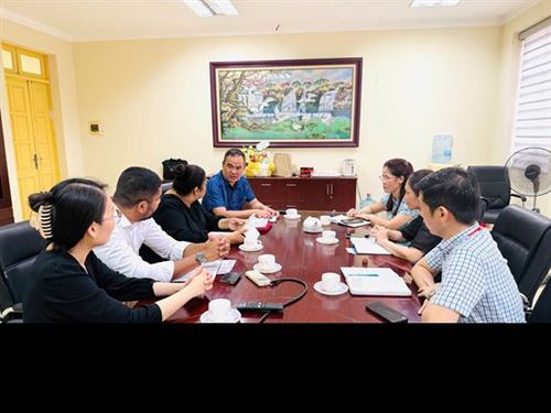 TRƯỜNG ĐẠI HỌC CÔNG NGHIỆP VÀ THƯƠNG MẠI HÀ NỘI TIẾP ĐÓN VÀ LÀM VIỆC VỚI CÔNG TY TNHH LINEA AQUA VIỆT NAM