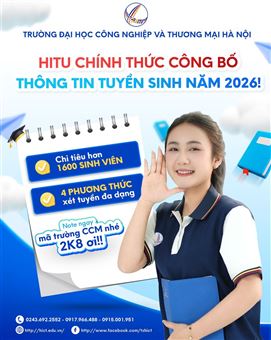 Thông tin tuyển sinh năm 2026 