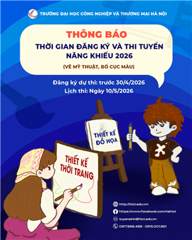Kế hoạch  tổ chức thi năng khiếu năm 2026